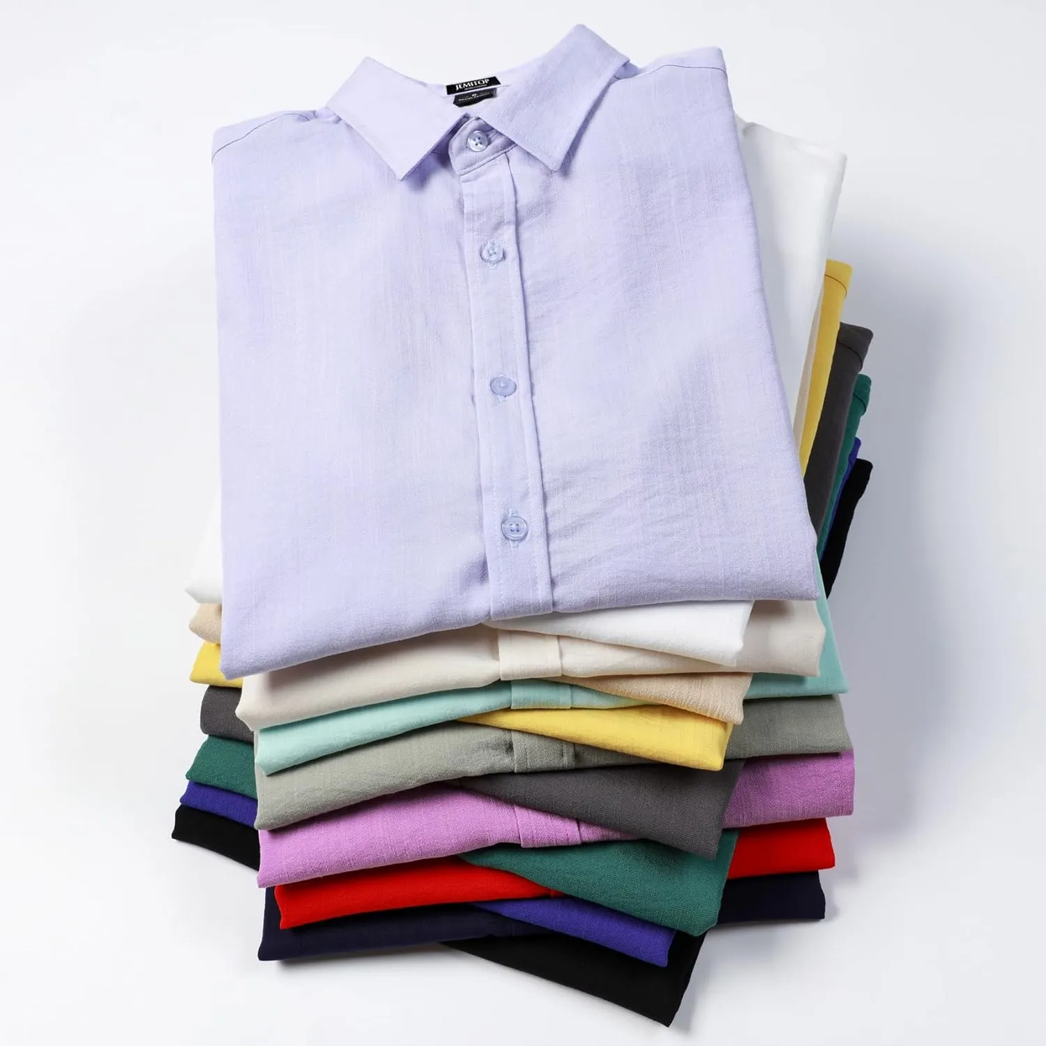 Men's Stretch Textured Short Sleeve Button Down Shirts Summer Casual Beach Wedding Vacation Shirt