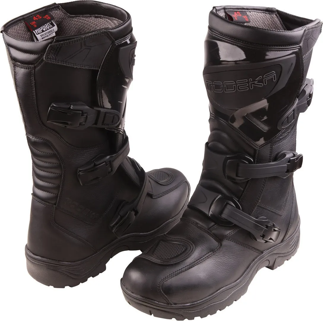 Modeka Ikarus motocross boots, black