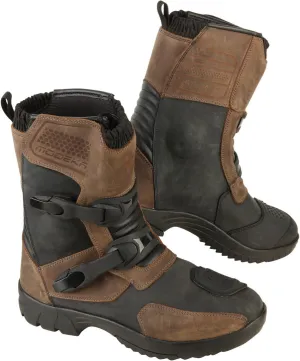 Modeka Tariko motorcycle boots, brown