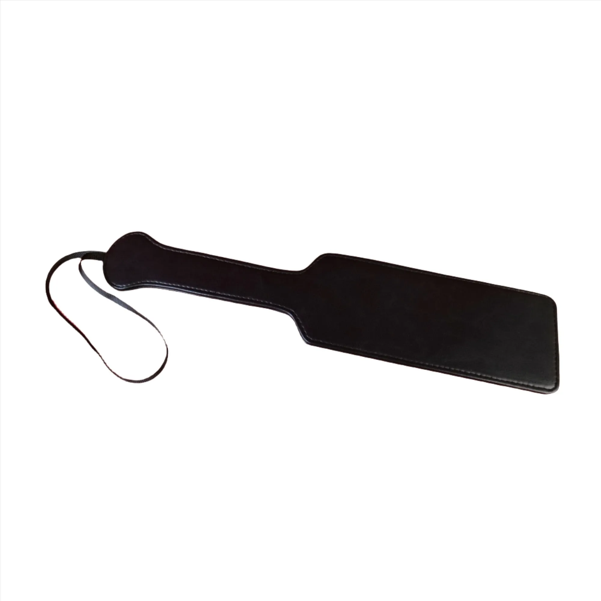 Mystim Extreme Real Leather Spiked Paddle | BDSM | Black | Fetish