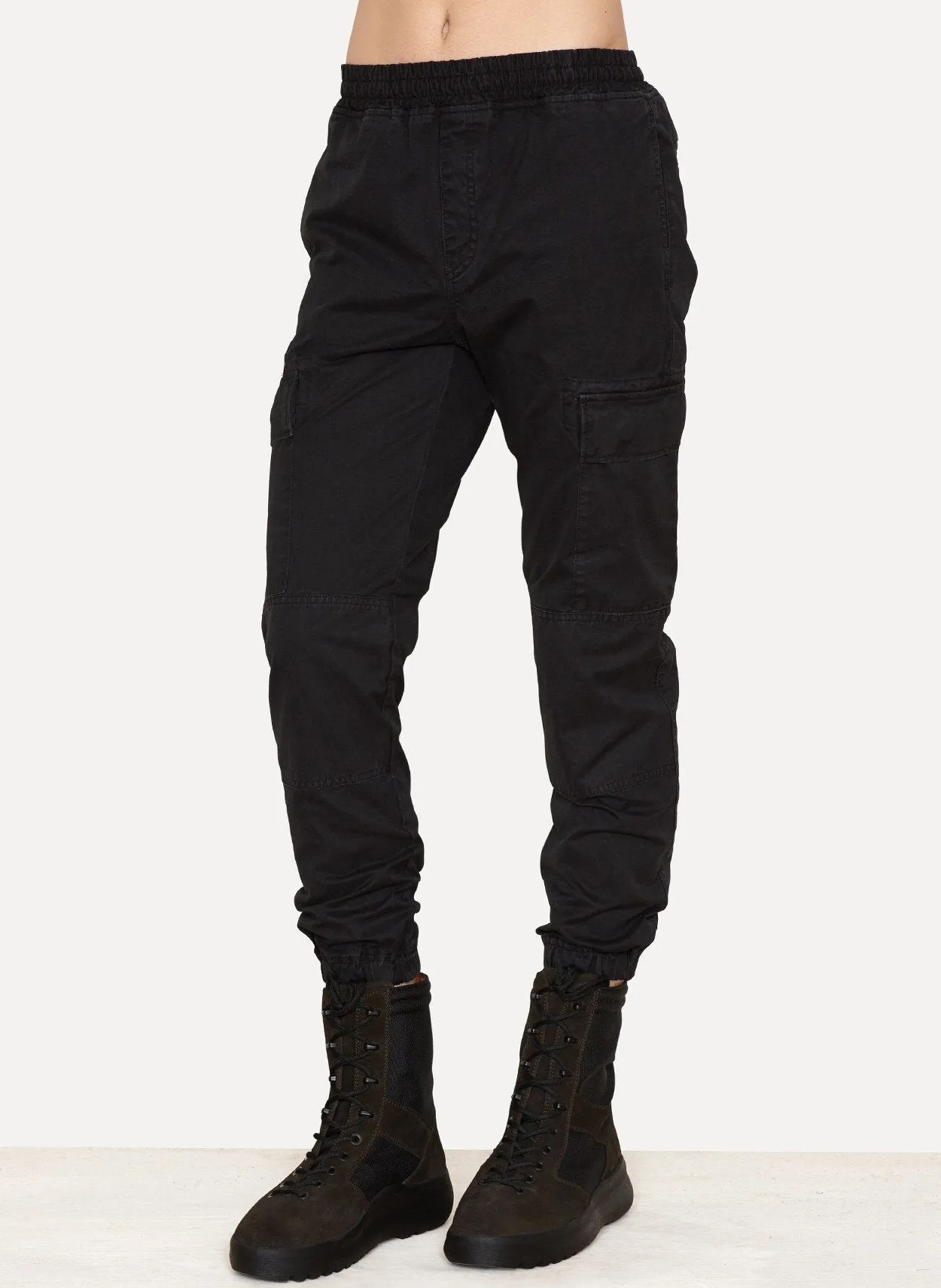 Onyx Pitch Cotton Workwear Pant