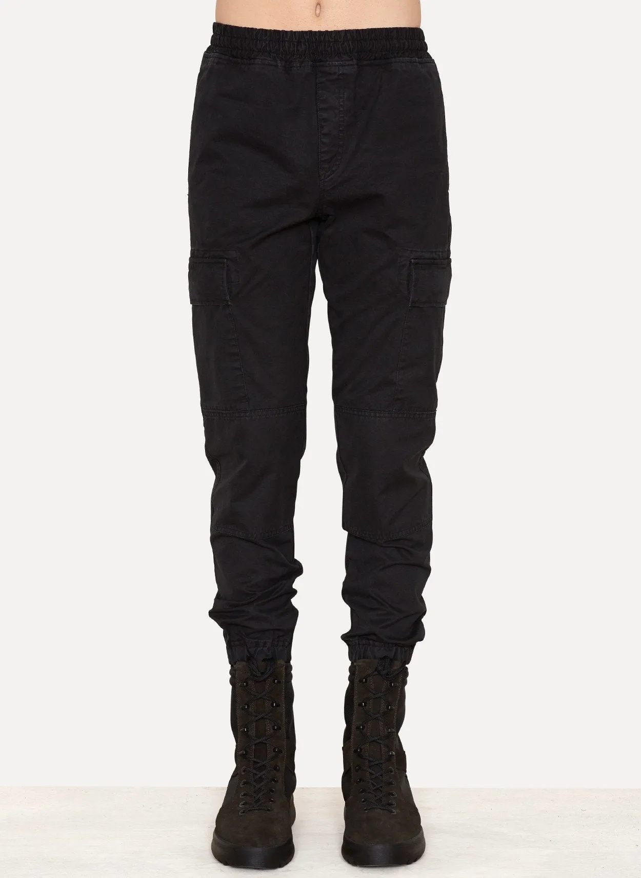Onyx Pitch Cotton Workwear Pant