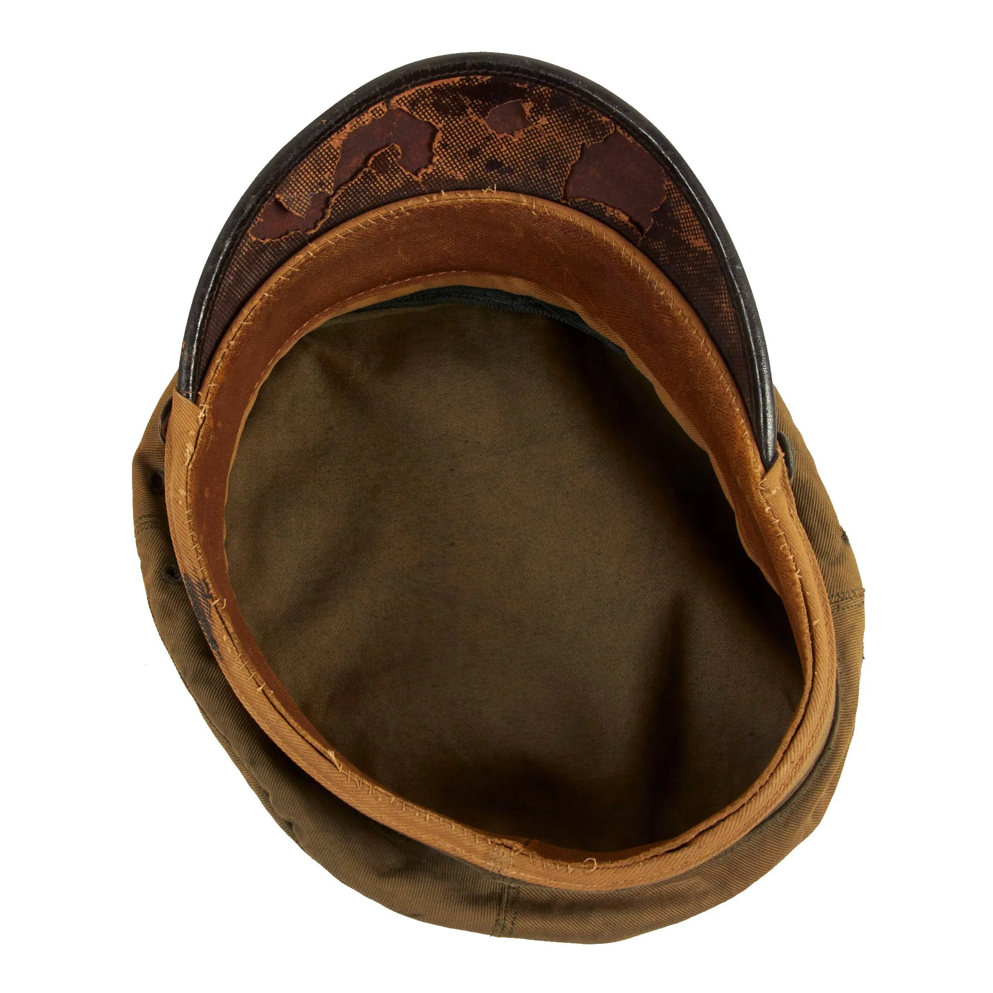 Original U.S. Moro Rebellion Era “Fighting 69th” Infantry Regiment M1902 Khaki Visor Cap