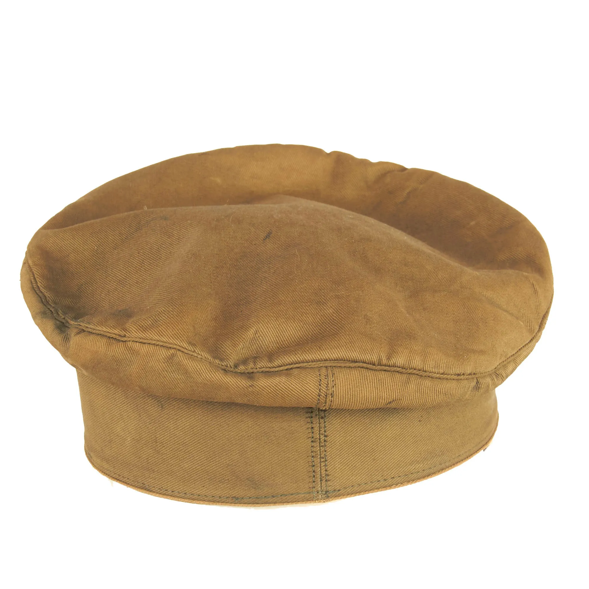 Original U.S. Moro Rebellion Era “Fighting 69th” Infantry Regiment M1902 Khaki Visor Cap