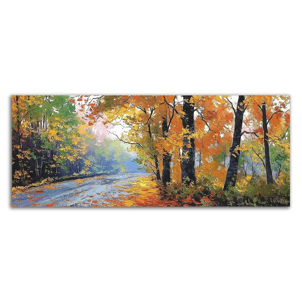 "Autumn Backlight" by Graham Gercken, Print on Canvas, Ready to Hang