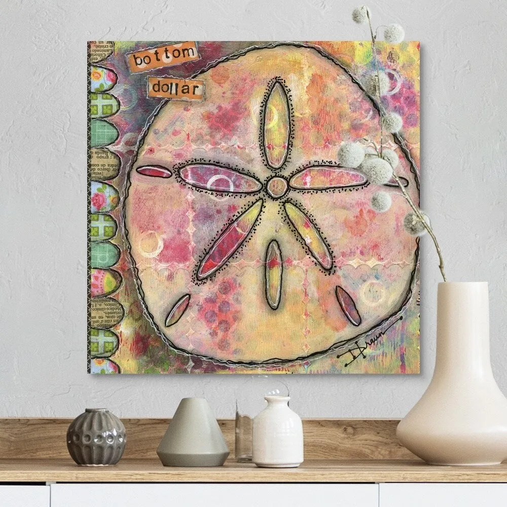 "Bottom Dollar" Canvas Wall Art
