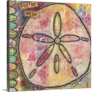 "Bottom Dollar" Canvas Wall Art