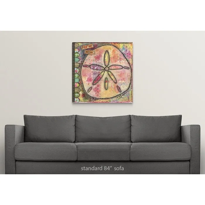 "Bottom Dollar" Canvas Wall Art
