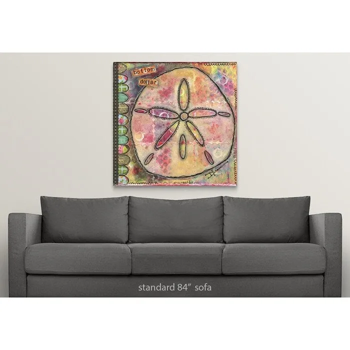 "Bottom Dollar" Canvas Wall Art