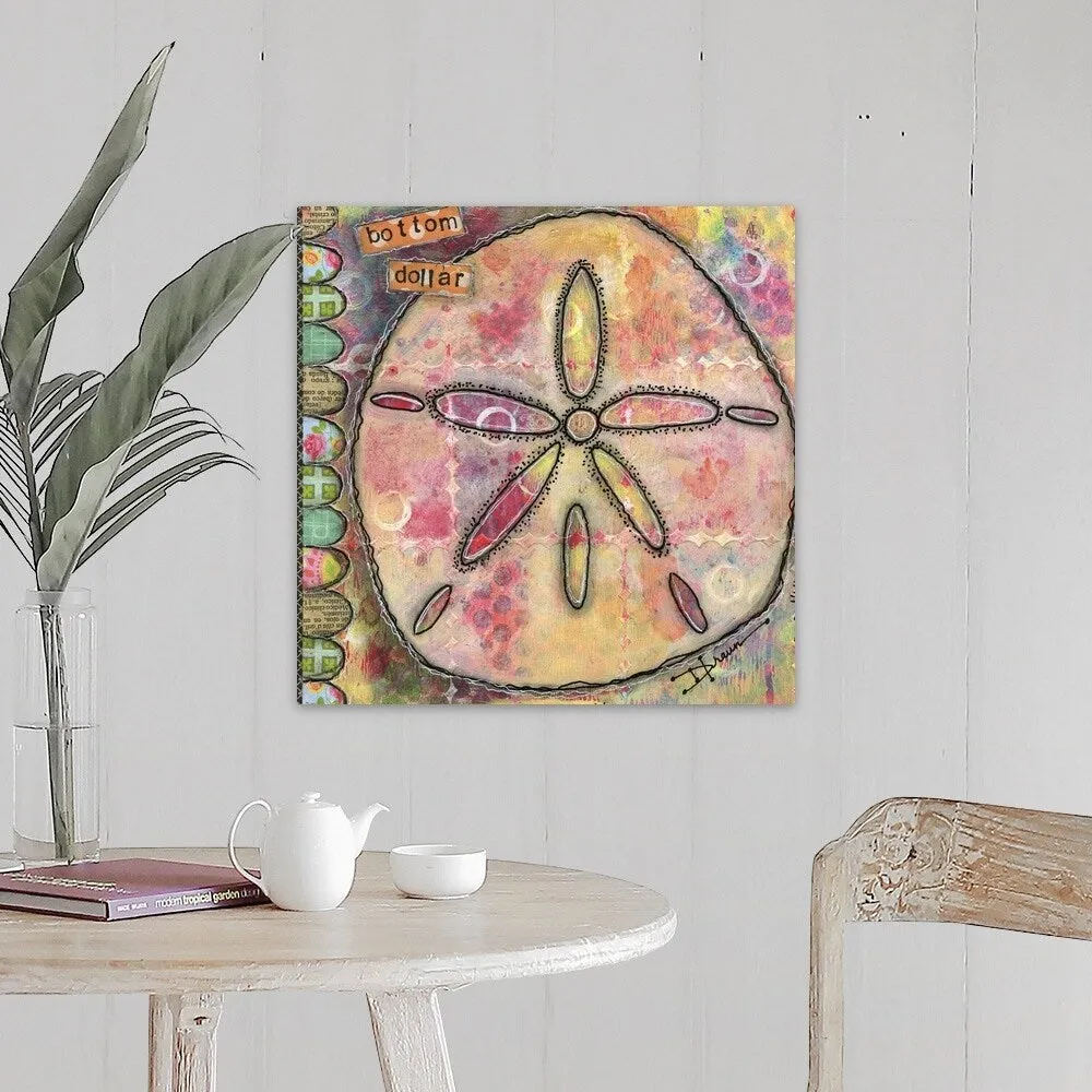 "Bottom Dollar" Canvas Wall Art