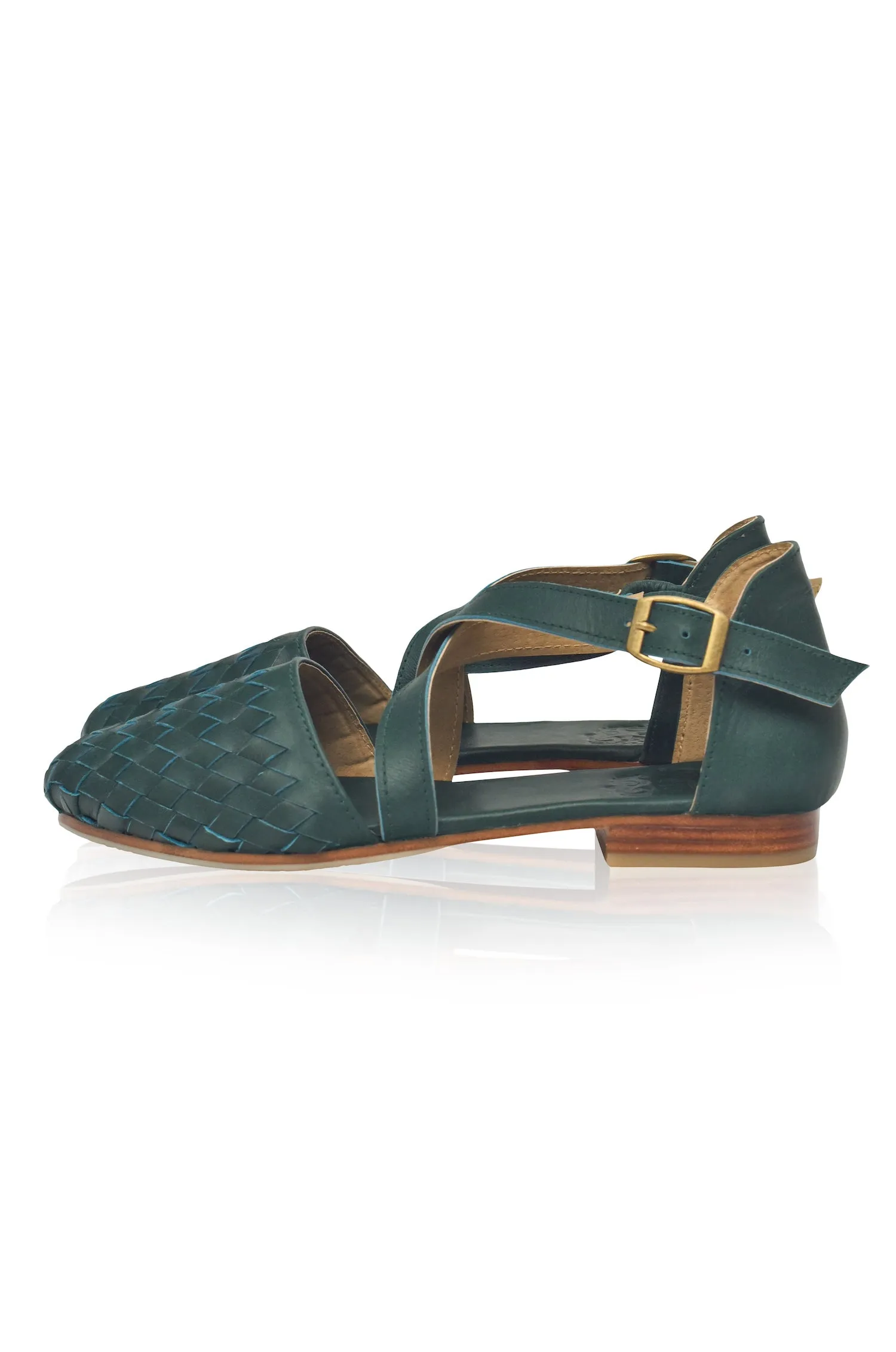 Riviera Leather Flats by ELF