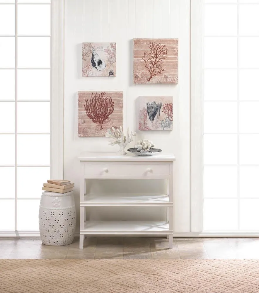 Spiked Conch Shell Canvas Wall Art