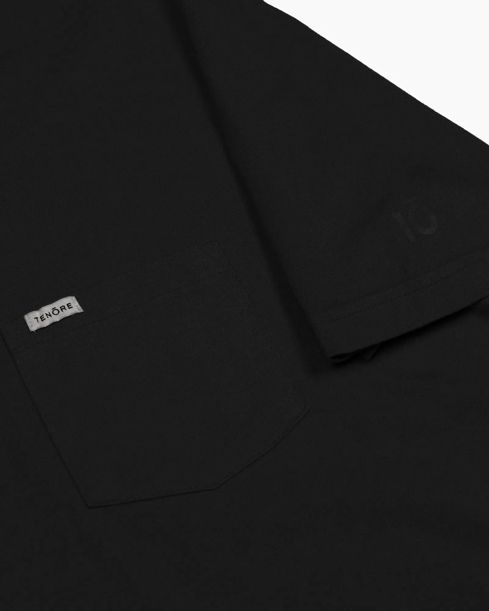 Tenore Classic Pocket Tee - BLACK
