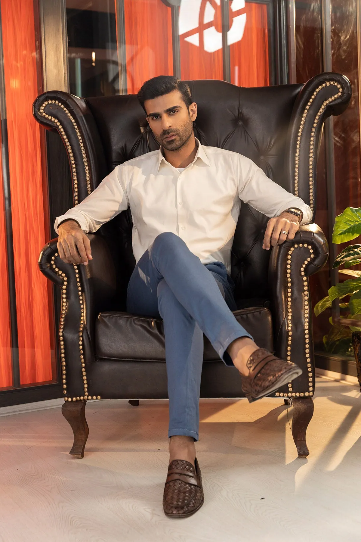 White Formal Shirt - P22 - MS0019R