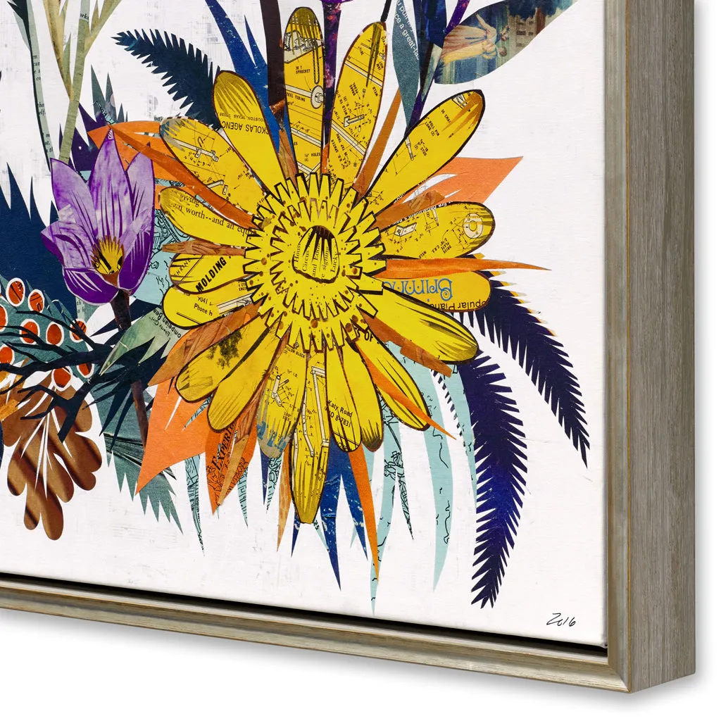 WHSL - Canvas -  Hummingbird Wildflowers