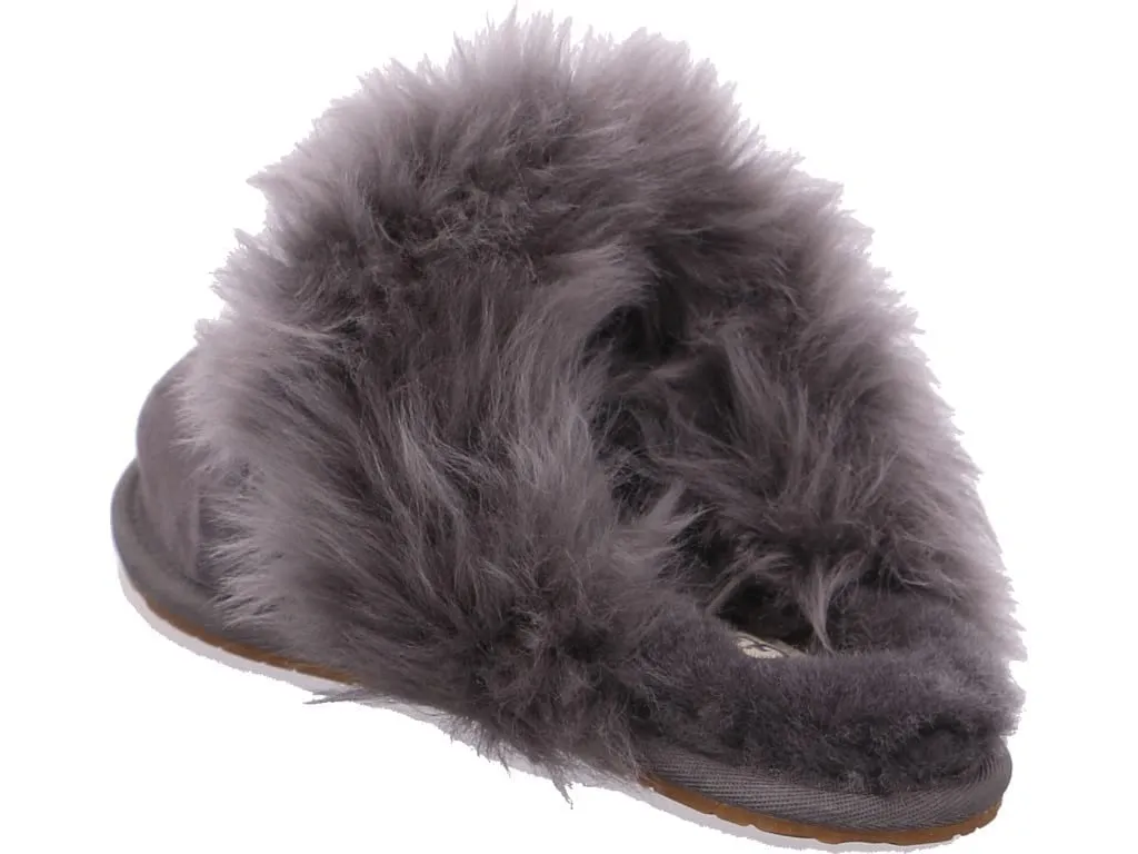 Women's Shoes UGG SCUFF SIS Suede Slide Slippers 1122750 CHARCOAL