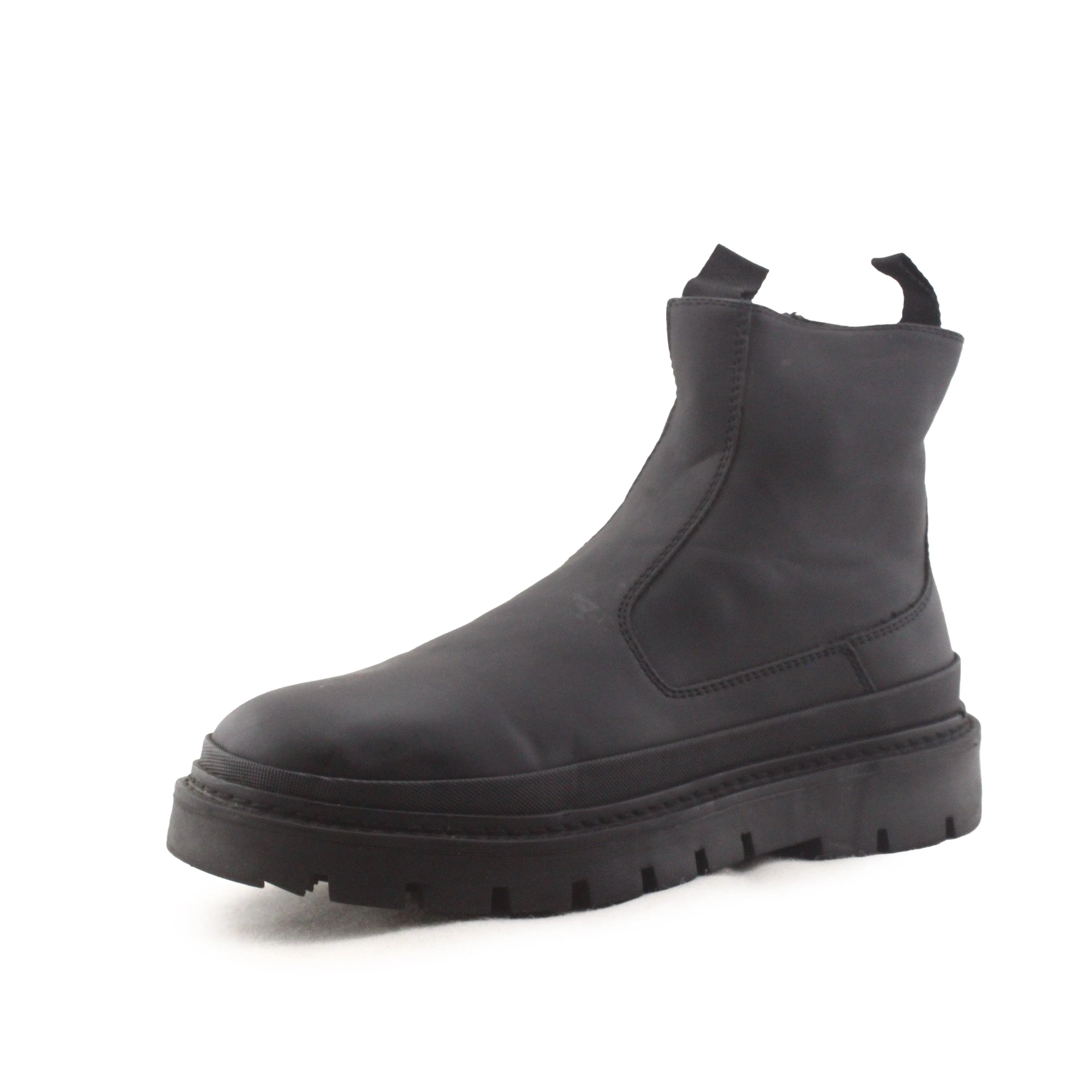 Zara Zipper Stretchable Ankle Boots | 100% Authentic leather