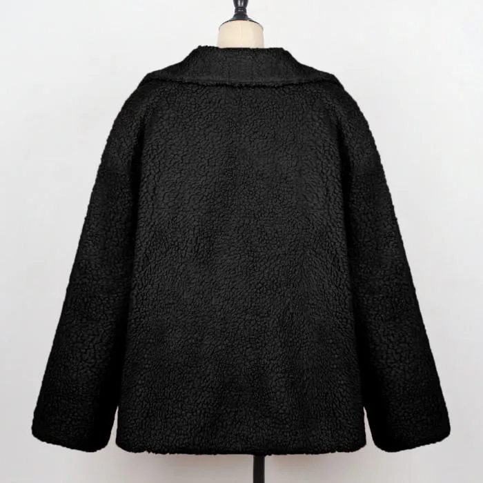 Zipper Teddy Coat